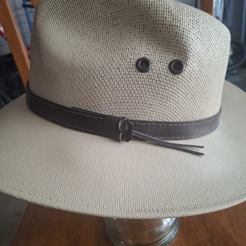 Royal Road Trading Co Origional Panama White, Cream, Hat OS